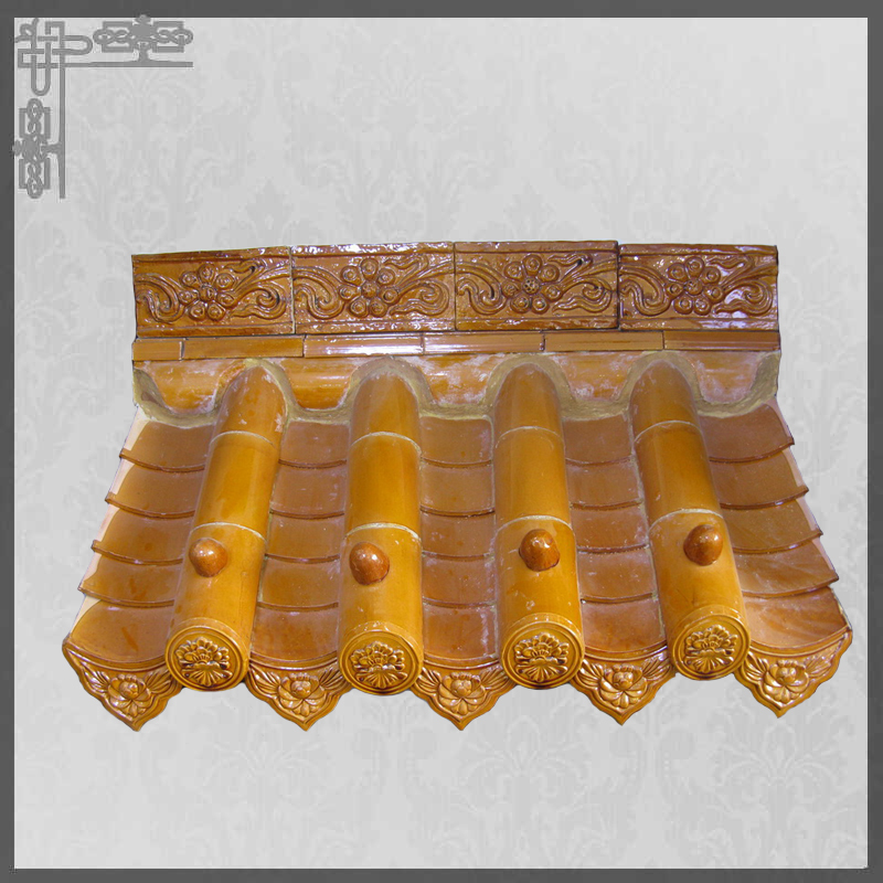 黄色琉璃瓦组合图